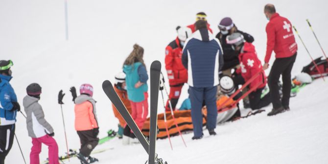 Unfall Wintersport