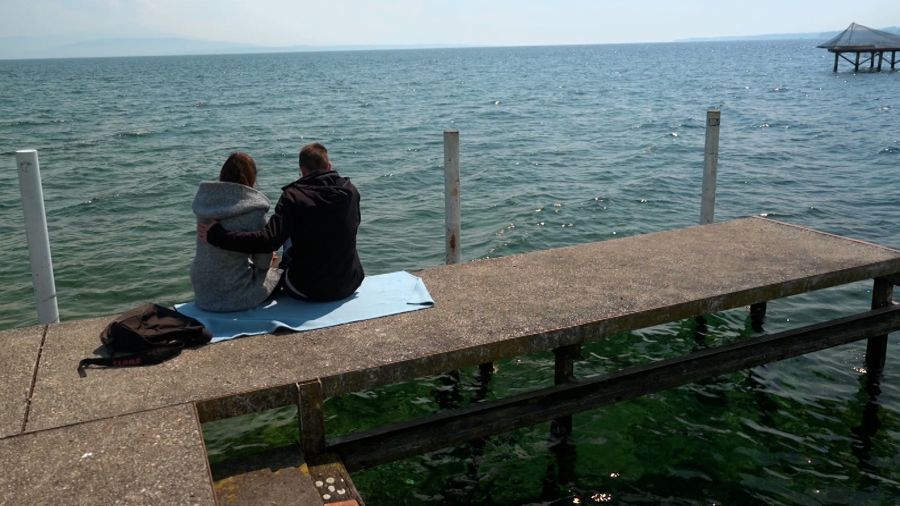 Eigentlich wäre alles sehr romantisch. David und Vesna scheinen sich zu mögen.