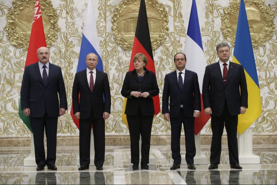 Minsker Abkommen Merkel Polen
