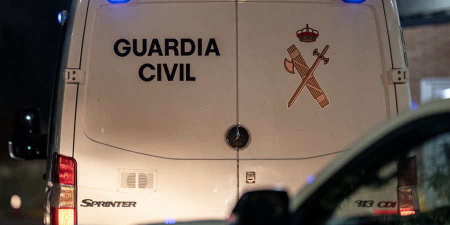 ARCHIV - Fahrzeug der spanischen Polizeieinheit Guardia Civil. Foto: Diego Radamés/EUROPA PRESS/dpa/Symbolbild
