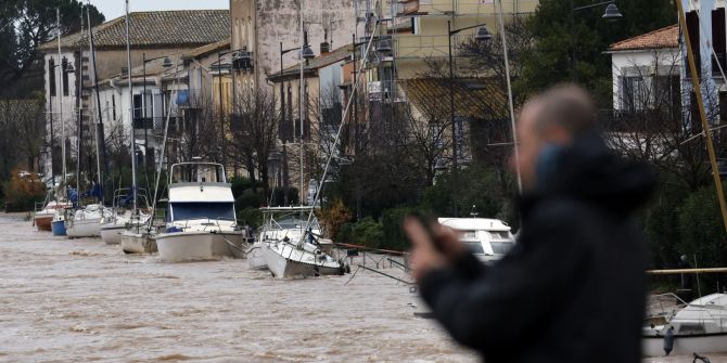 Hochwasser Südfrankreich Agde