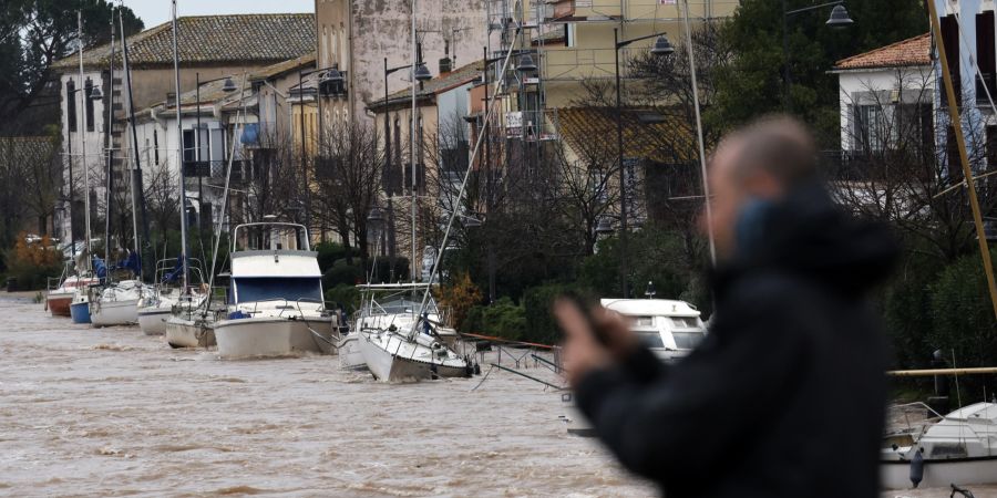 Hochwasser Südfrankreich Agde