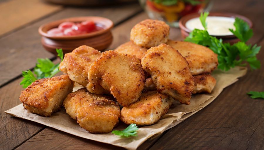 Poulet Nuggets, vegan
