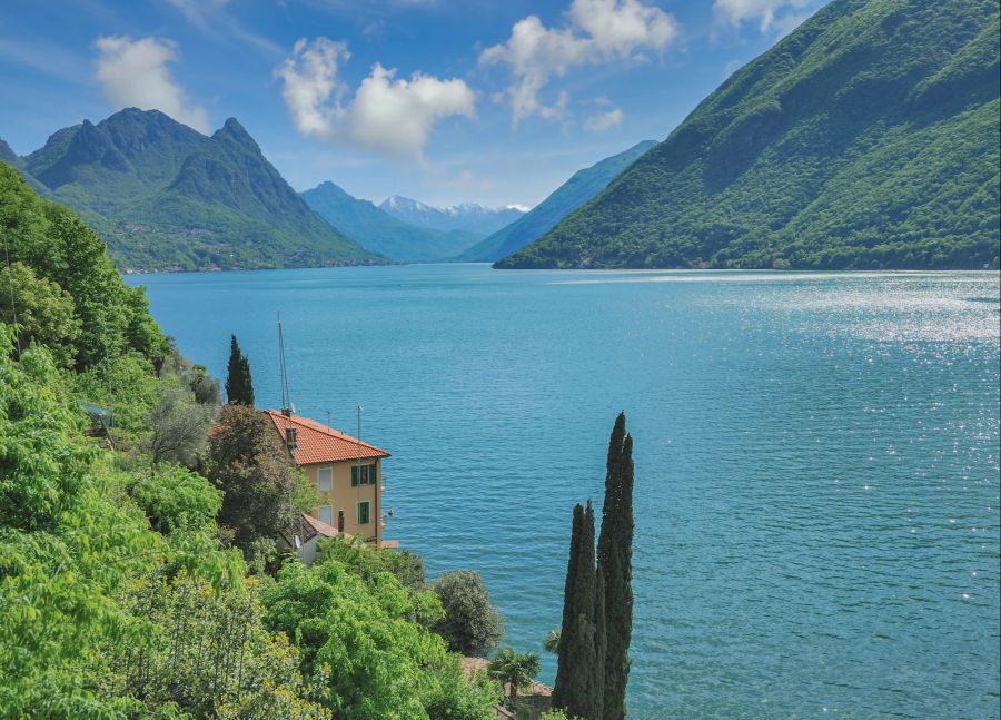 Gandria, Luganersee, Tessin