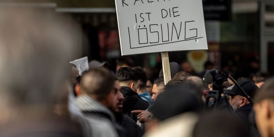 Im Hamburger Stadtteil St. Georg protestierten am Samstag mehr als 1000 Menschen gegen eine angeblich islamfeindliche Politik und Medienkampagne in Deutschland.