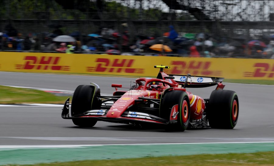 Carlos Sainz Ferrari Silverstone