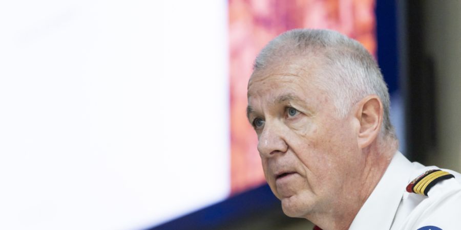 Olivier Botteron, der frühere  Kommandant der Lausanner Stadtpolizei, trat im Juli 2026 mit 59 Jahren vorzeitig in den Ruhestand. (Archivbild)
