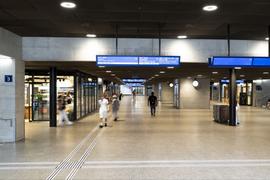 Bahnhof Winterthur.