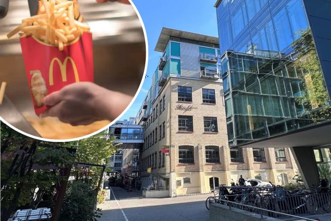 In dieser Liegenschaft im Steinfels-Areal in Zürich-West soll die neue McDonald's-Filiale entstehen. - Jan Strobel