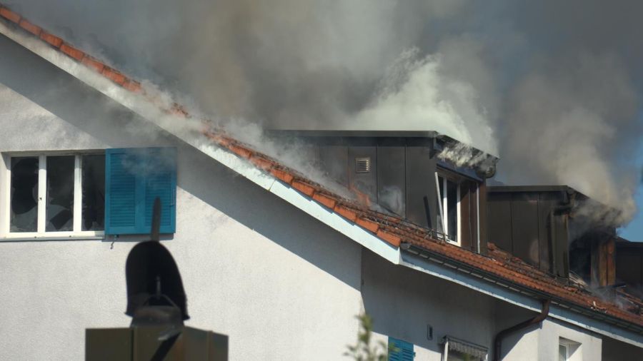Am Dienstagmorgen ist es in Oberwinterthur zu einem Brand gekommen.