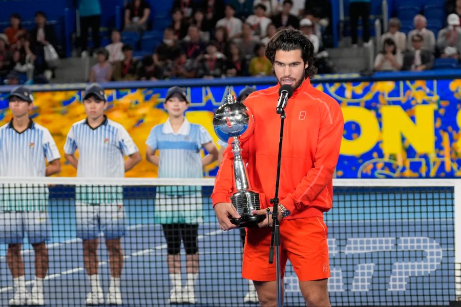 Carlos Alcaraz ATP Tokio