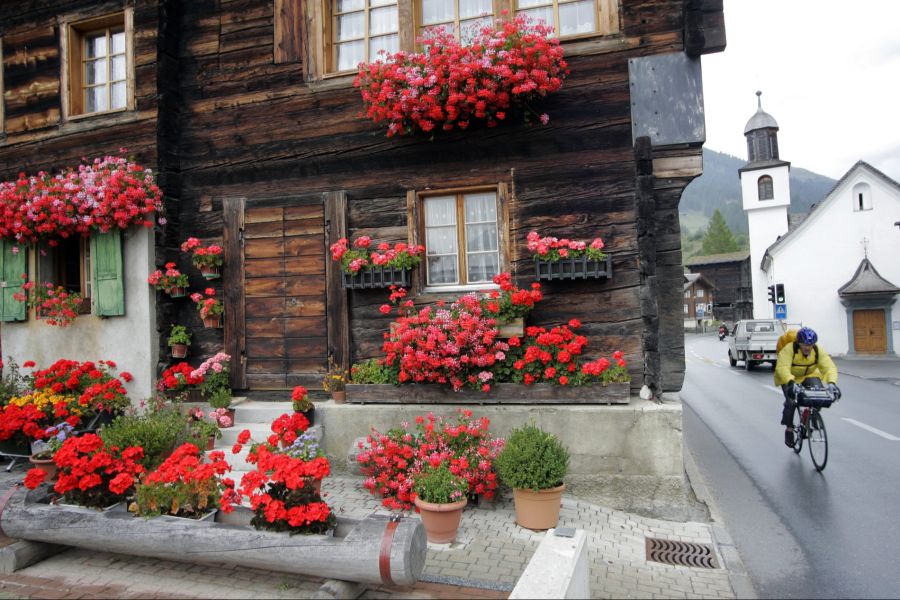 Viele Leute träumten von einer Schweiz «mit Geranien vor den Fenstern ...