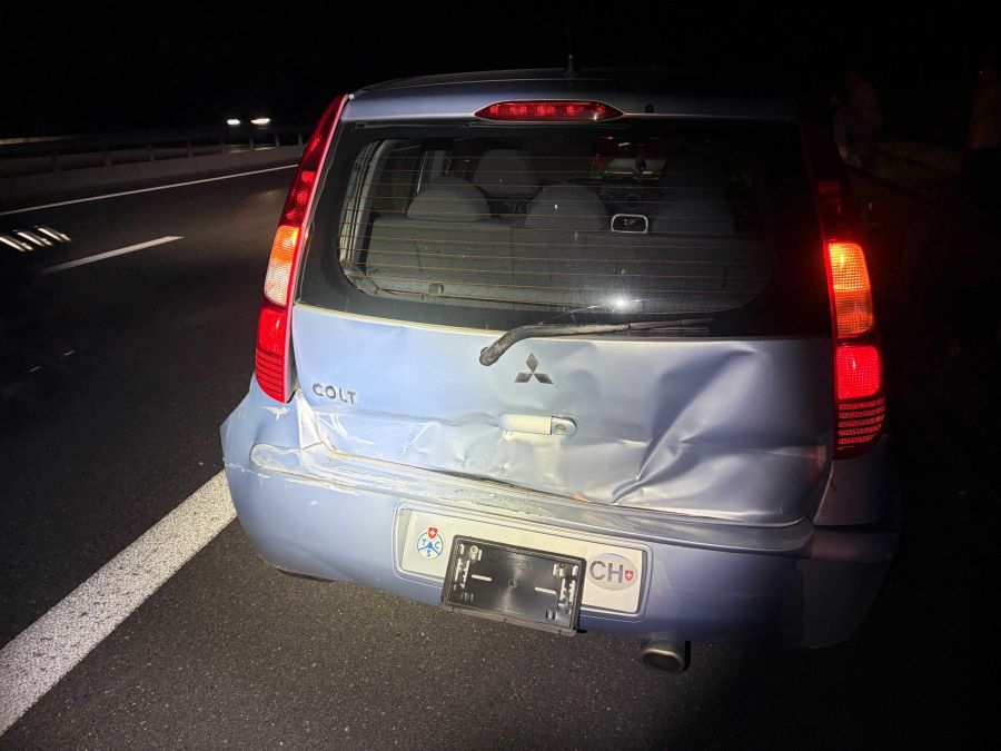 Unfall A14