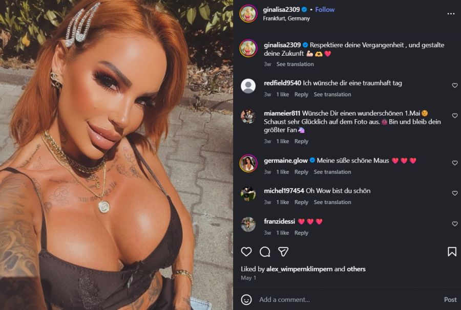 «Ich bin im Moment fast täglich bei meinem Hausarzt», sagt Gina-Lisa Lohfink.