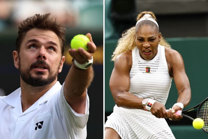 Wimbledon Wawrinka Williams