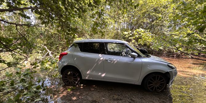 verunfallte Auto