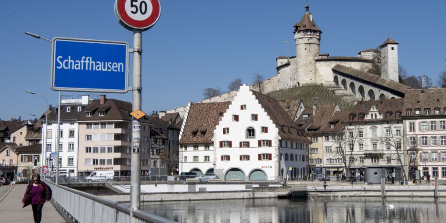Die Stadt Schaffhausen budgetiert für 2027 rote Zahlen. (Symbolbild)