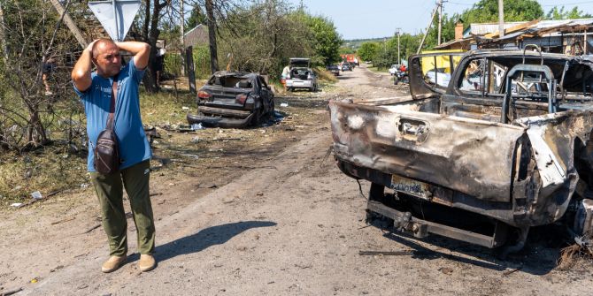 Ukraine Russland Luftangriff Charkiw