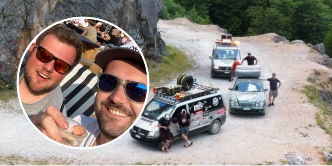 Ostschweizer kämpfen sich durch den Balkan.