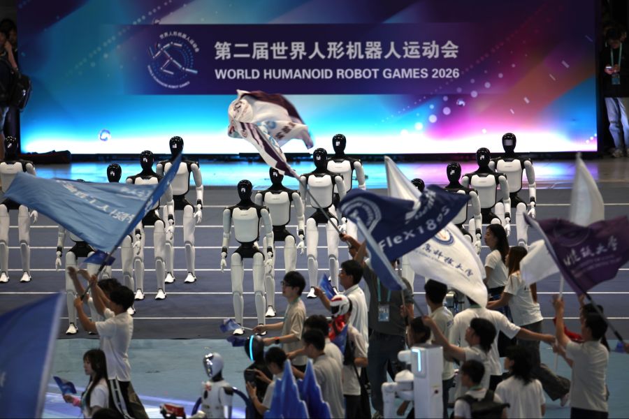 In Peking findet momentan die zweite Roboter-Weltmeisterschaft statt.
