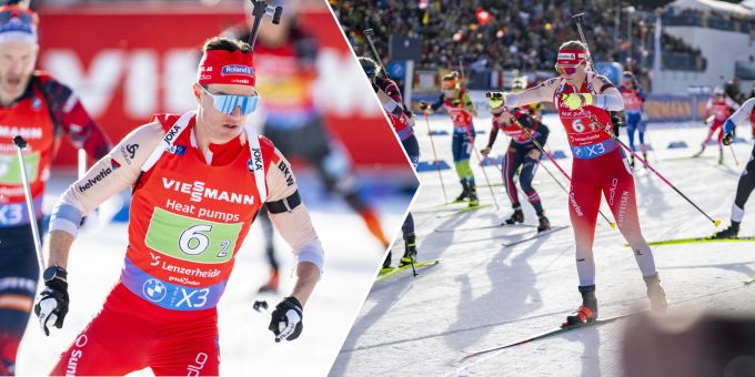 Biathlon-WM - Duo Baserga/Hartweg verpasst Edelmetall in Mixed-Staffel