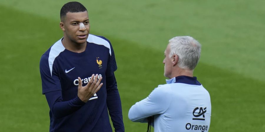 Kylian Mbappé Didier Deschamps