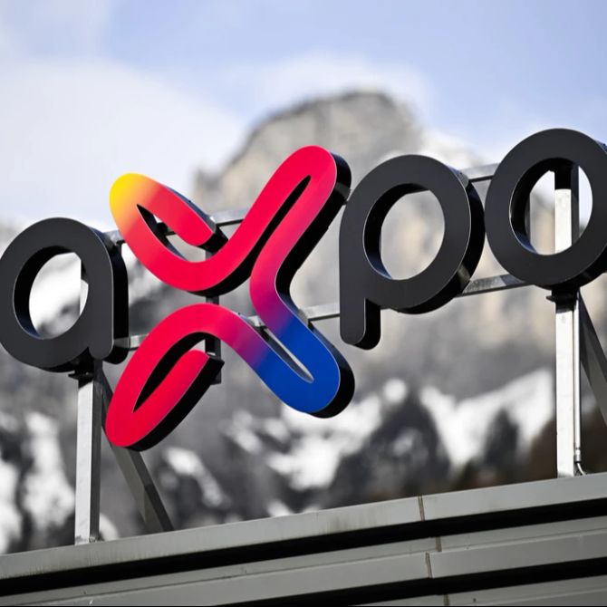 Axpo Logo Berge