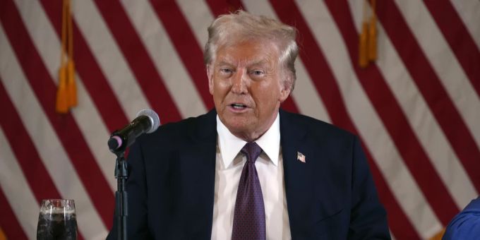 Im New Yorker Schweigegeld-Prozess gegen Donald Trump ist das Strafmass verkündet worden. Donald Trump