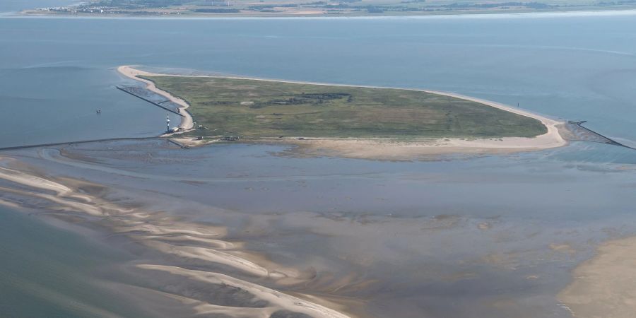 Die unbewohnte Vogelschutzinsel Minsener Oog mitten im Nationalpark Wattenmeer darf nicht betreten werden. (Archivbild)