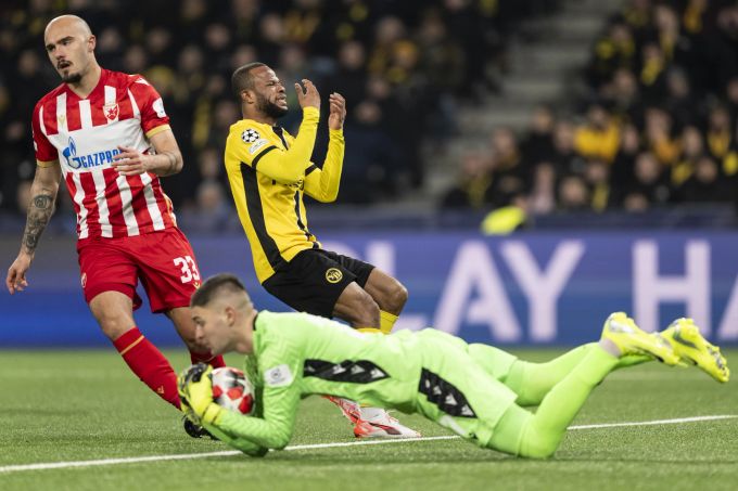 YB beisst sich an Roter Stern die Zähne aus. YB Champions League