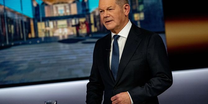 Deutscher Kanzler Olaf Scholz