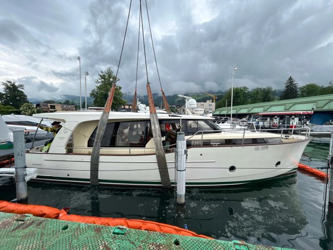 Das Boot konnte geborgen werden. Boot geborgen