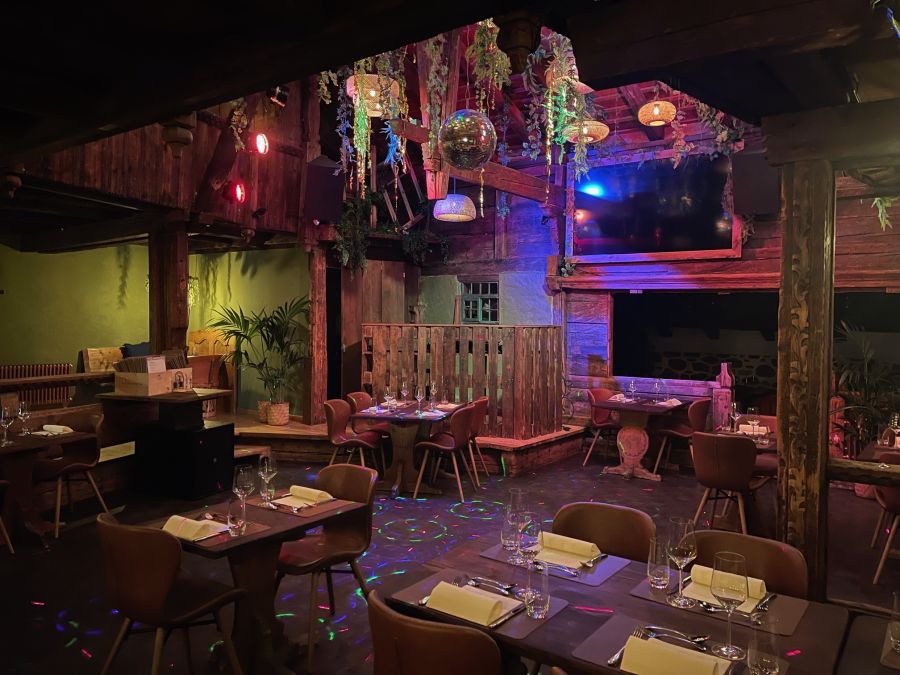 Das mexikanische Lokal ist geschmackvoll eingerichtet.