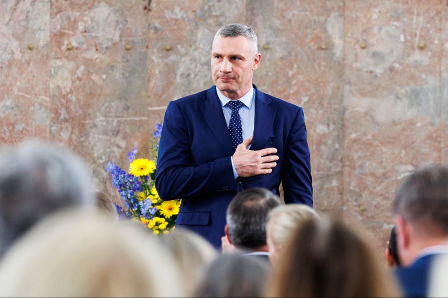 Bürgermeister Vitali Klitschko rät den Einwohnern Kiews, die Stadt zu verlassen.