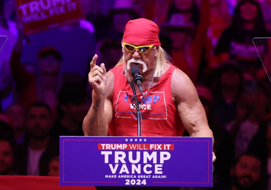 Wrestler Hulk Hogan war bis zu seinem Tod ein bekennender Republikaner.