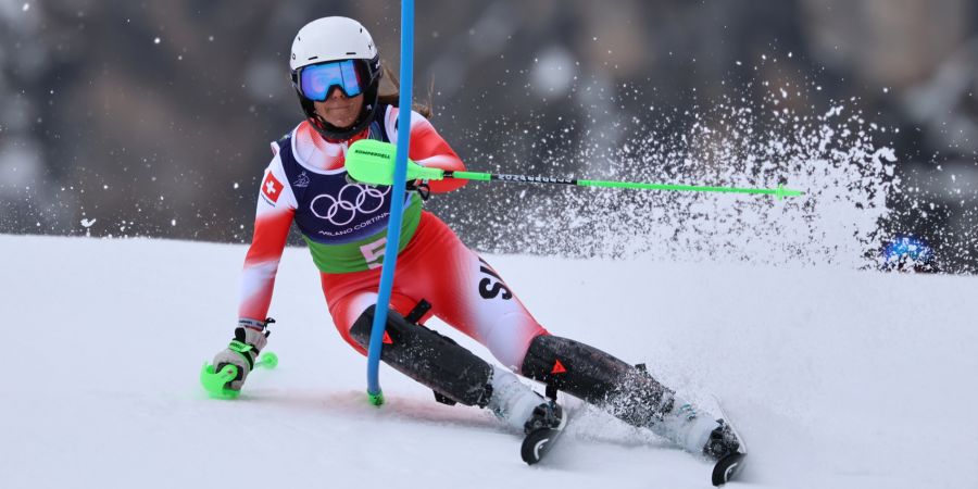 Eliane Christen Slalom Olympia