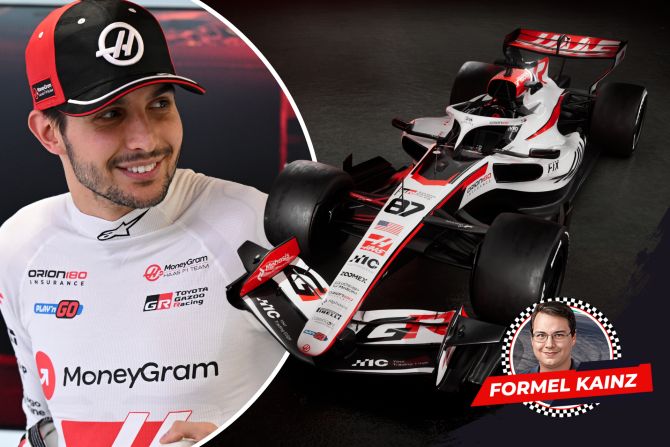 Formel 1 Haas Ocon