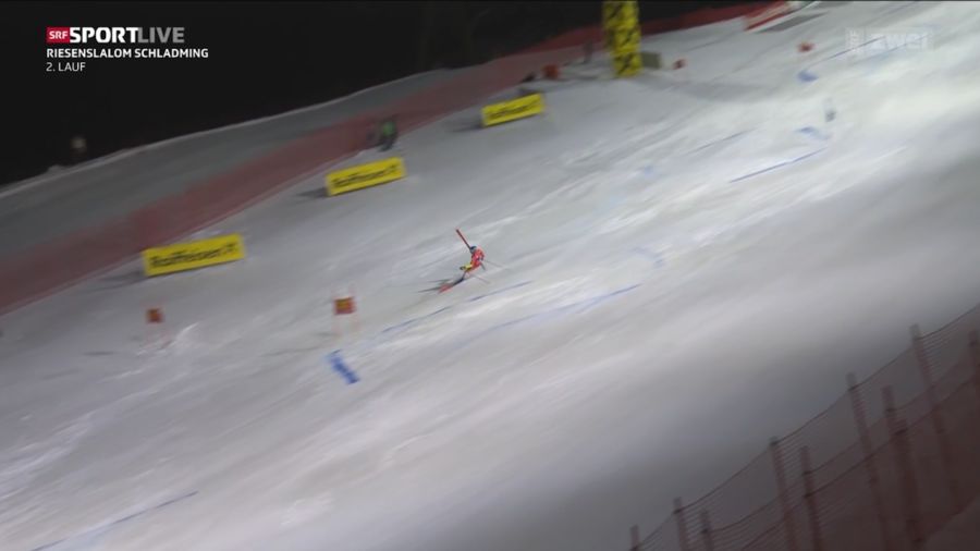 Ein Schnitzer beim dritten Tor kostete ihn wohl den Podestplatz.