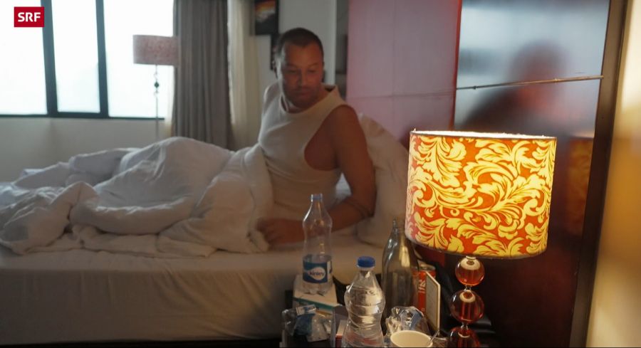 Der 46-Jährige berichtet von seiner Horror-Nacht.