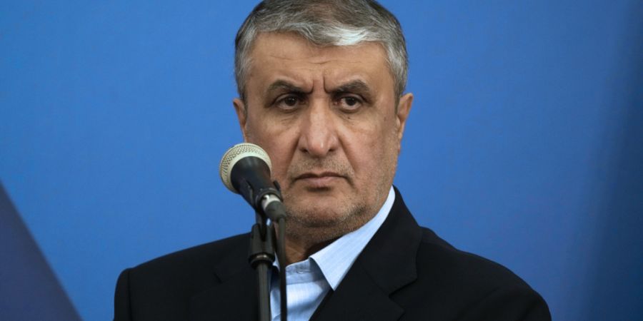 ARCHIV - Mohammed Eslami, Leiter der iranischen Atomenergiebehörde (AEOI). Foto: Vahid Salemi/AP/dpa/Archivbild