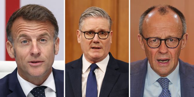 Macron, Starmer, Merz