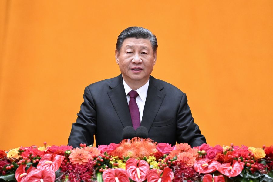 Trotz Waffenstillstand soll China nun eine Waffenlieferung an den Iran planen. Im Bild: Chinas Präsident Xi Jinping.