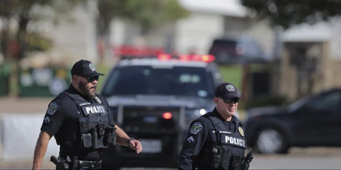 Polizisten in Austin