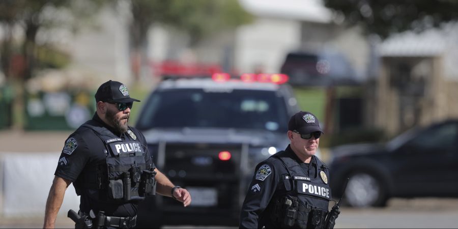 Polizisten in Austin