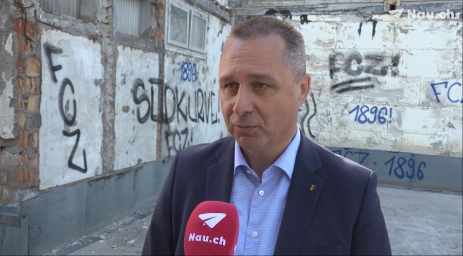 FDP-Stadtrat Stephan Lenz erklärt, was es mit dem «Schandfleck» auf sich hat.