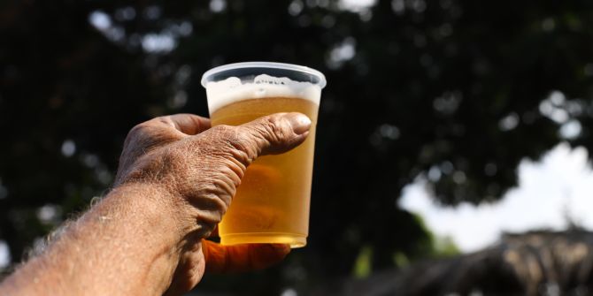 Bier PET rPET Plastik