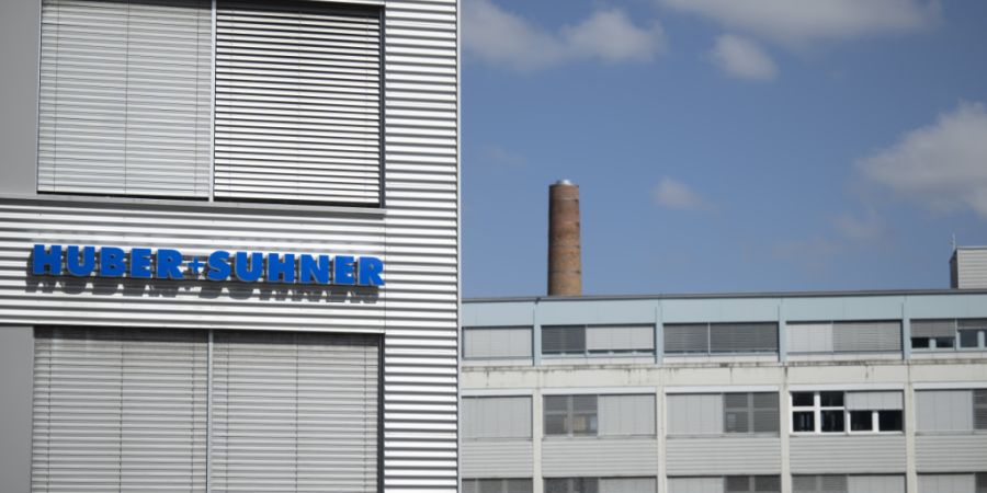 Die Firma Huber+Suhner hat ihren Hauptsitz in Herisau AR. (Archivbild)