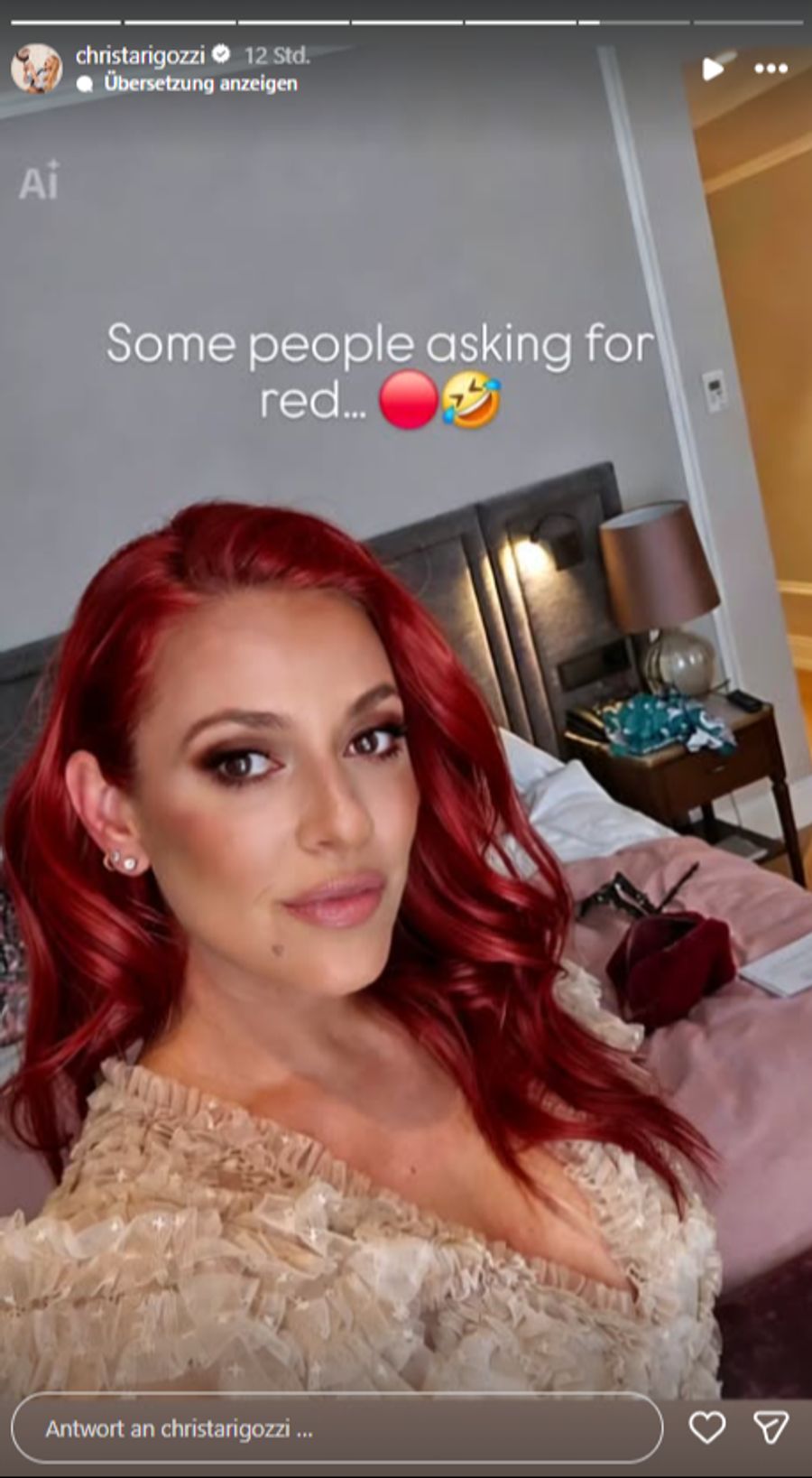 Einige wollten die Ex-Miss mit roten Haaren sehen.