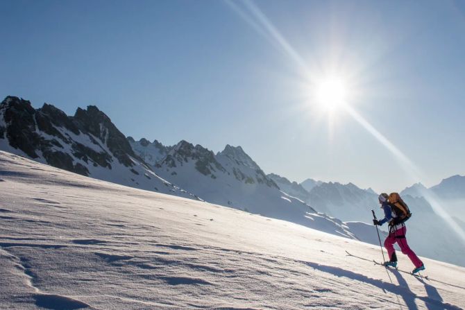 Skitour Engelberg Winter