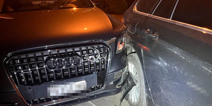 Kreuzlingen TG - Fahrunfähig in parkiertes Auto geprallt